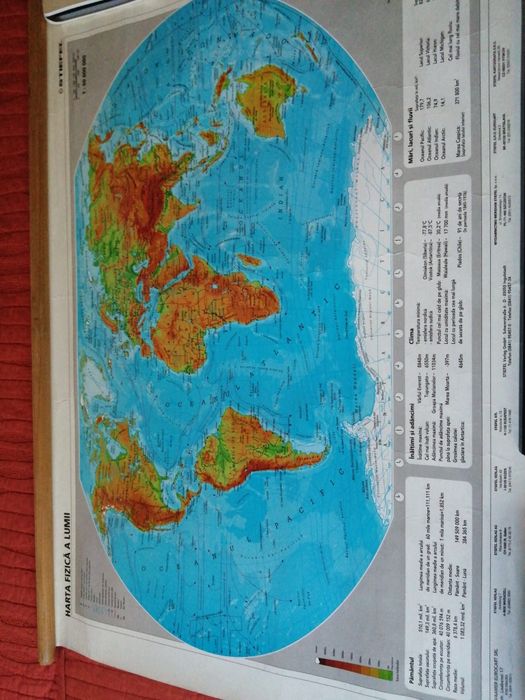 Harta fizica a lumii