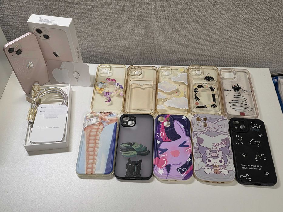 Розовый iphone 13 256gb