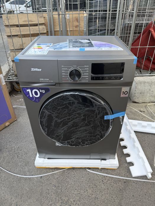 Kir yuvish mashinasi 10kg ziffler invertor