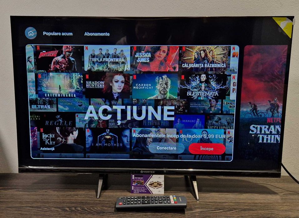 Televizor LED Smart VORTEX V32EVA2WS, HD, 80cm