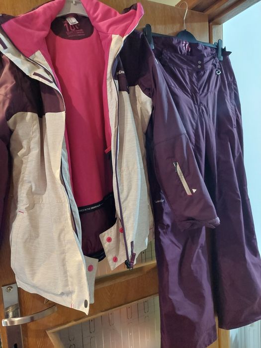 Costum schi dama mov