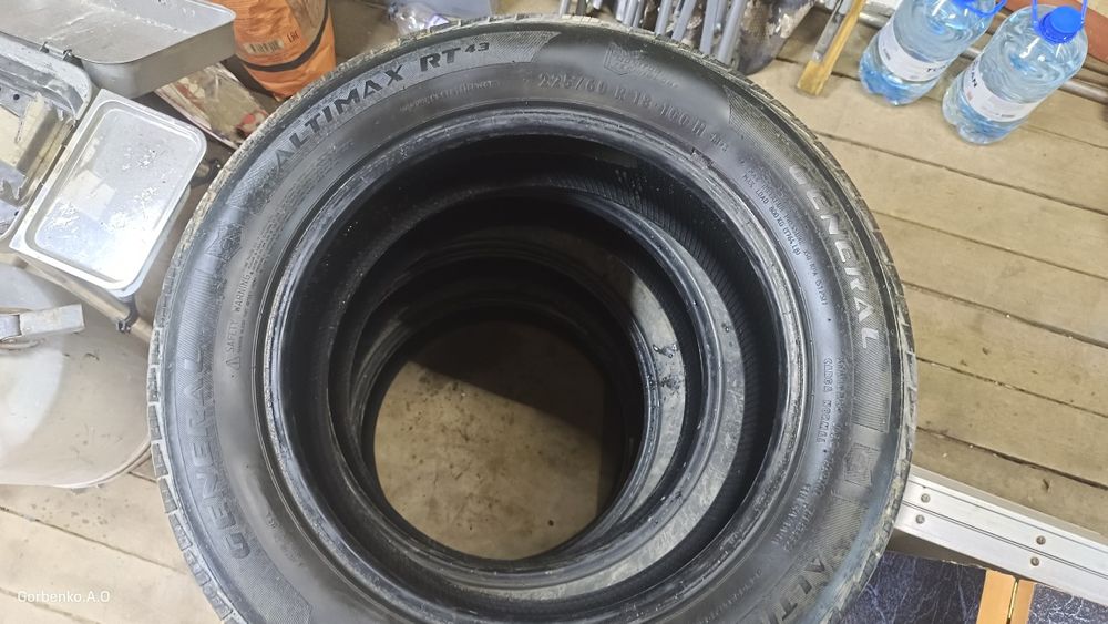 Резина б.у 225_60_18.     ..