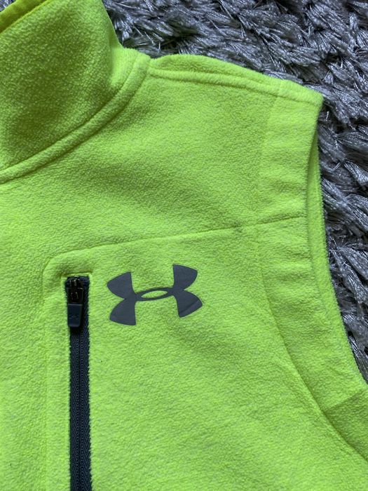 vesta under armour coldgear neon