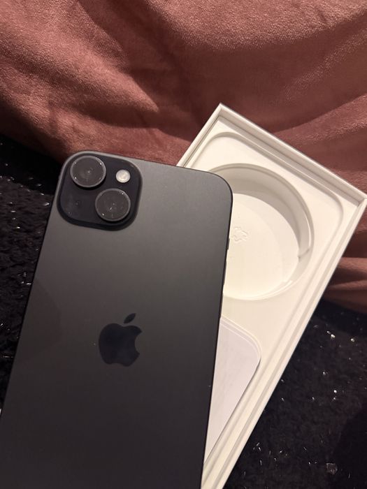 Iphone 15 plus Negru Nou