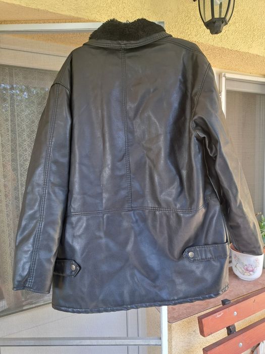 Haină bărbați din piele naturală 100%  NOU!Shearling (XL)