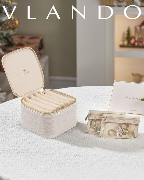 Cutie bijuterii Vlando travel cu 6 plicuri