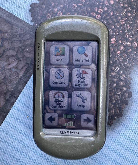Gps Garmin Oregon 550 Handheld Hiking