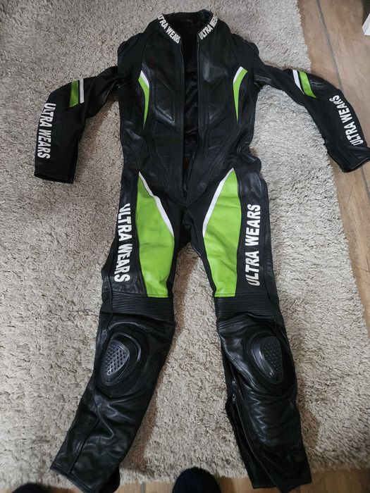 Combinezon Kawasaki  din piele naturala