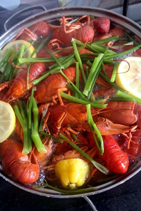 Раки варёные.Раки варёные