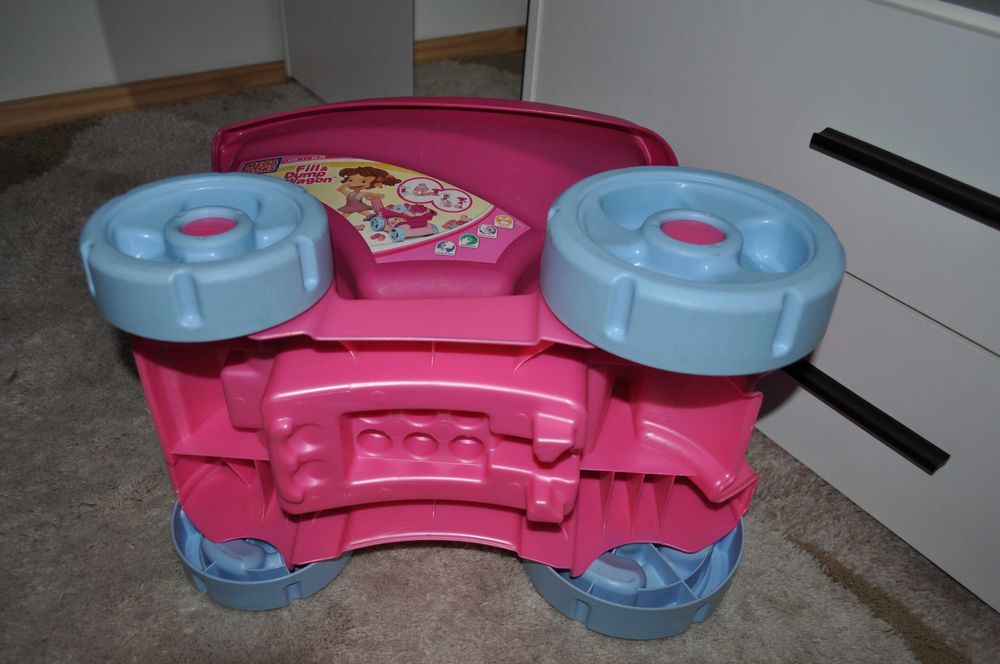 Розова количка за лего и др. играчки