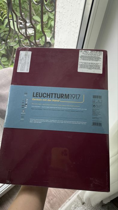 Скетчбук Leuchtturm А4 112 страниц, плотность бумаги 150 гр