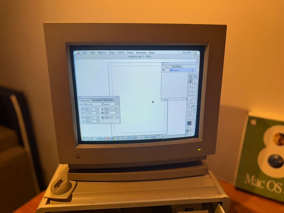 PC Apple macintosh 8100/110