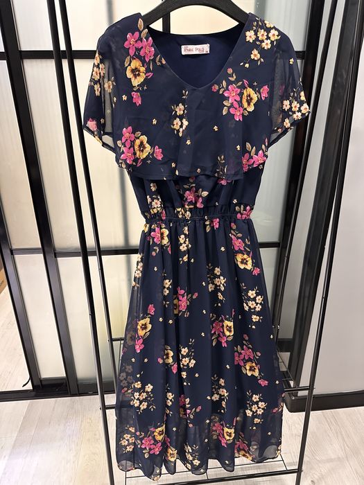 Красивое шифоновое платье