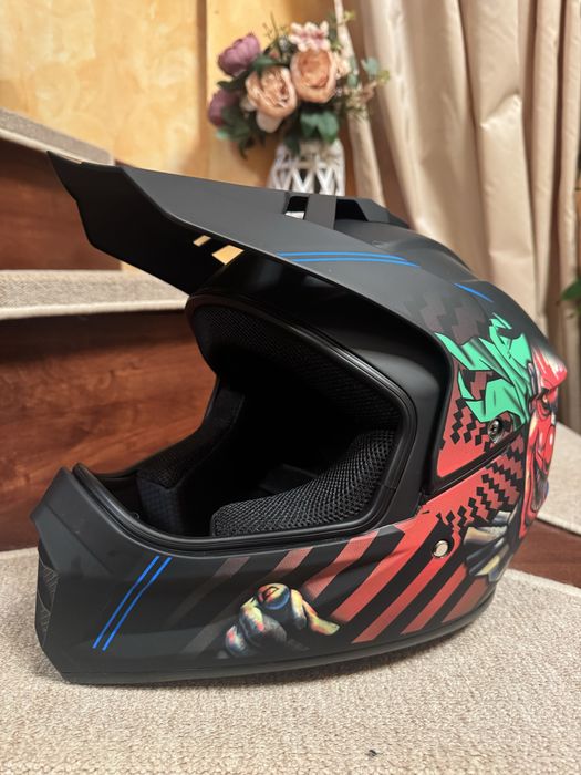 Casca cross moto atv MTB bicicleta S M L XL