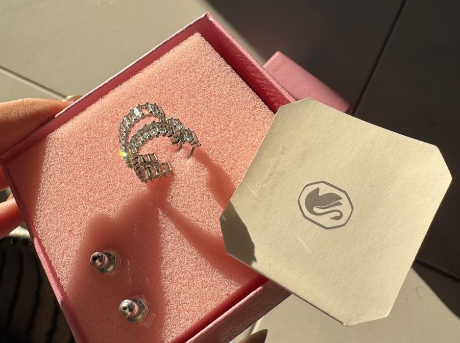 Обици  сваровски