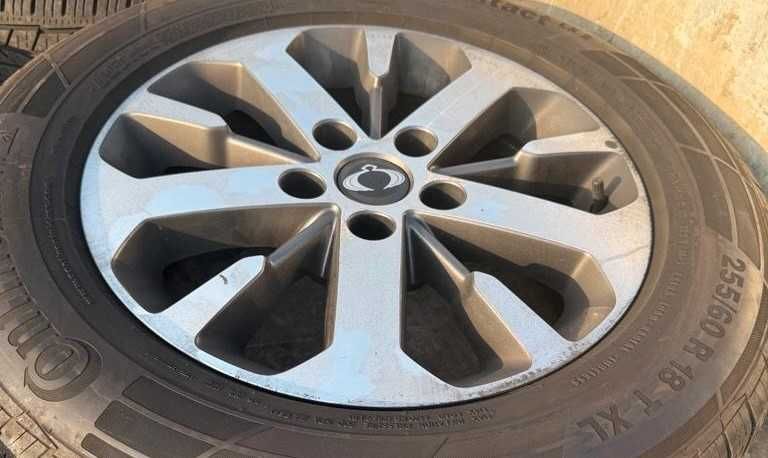 Jante 18 SsangYong Rexton Actyon Musso anvelope 255 60 R18 senzori