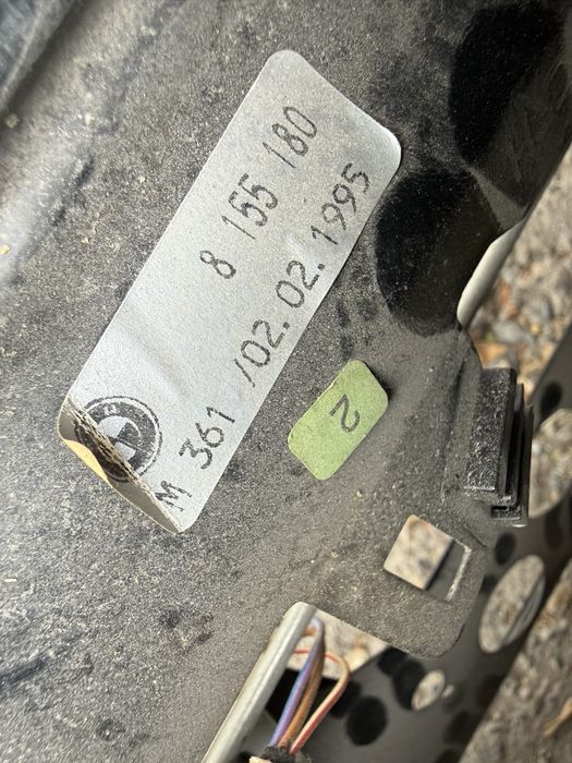 Комплект сидений на БМВ Е34 BMW E34