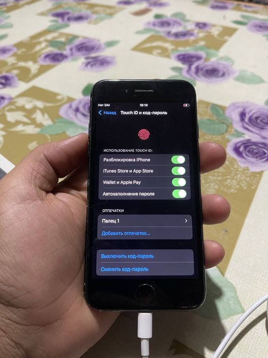Iphone 7 batareyka yangi qoyilgan atpechatka ishledi karopka bor