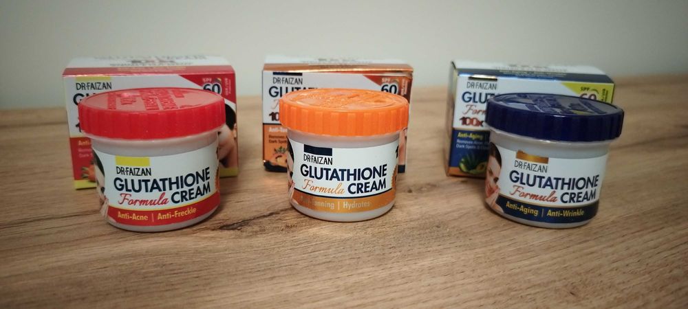 Глутатионов избелващ крем с 60 фактор слънцезащита