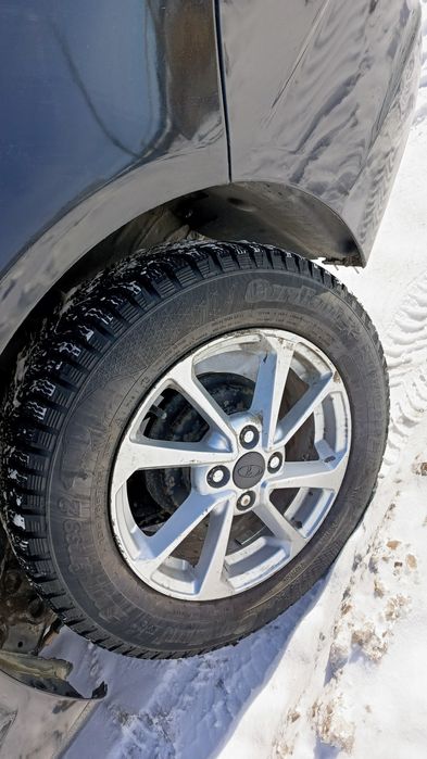 Диск с шиной шипы