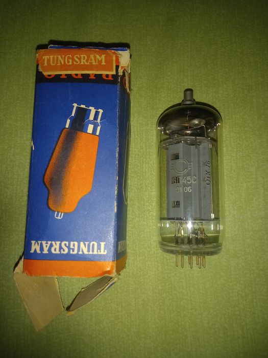 Радиолампа, радио лампа  6п45с  нова