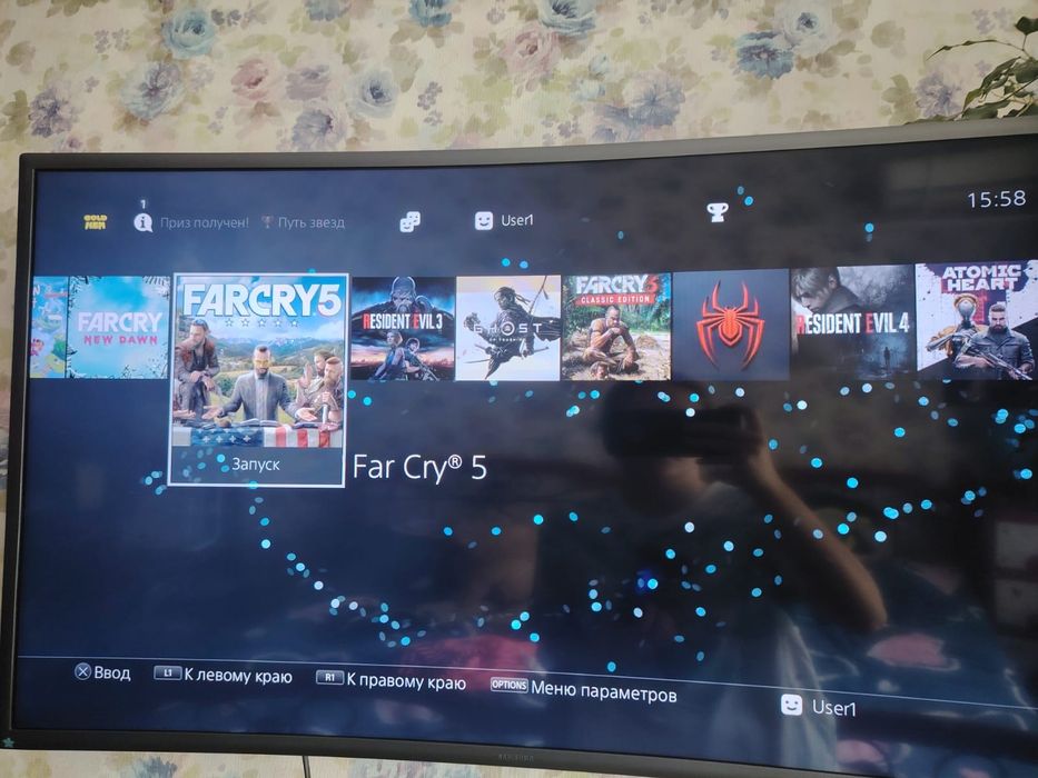 PS 4 SLIM 1TB прошитая
