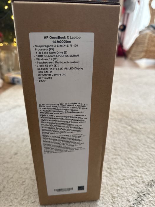 Laptop HP OmniBook X 14-fe0000nn nou