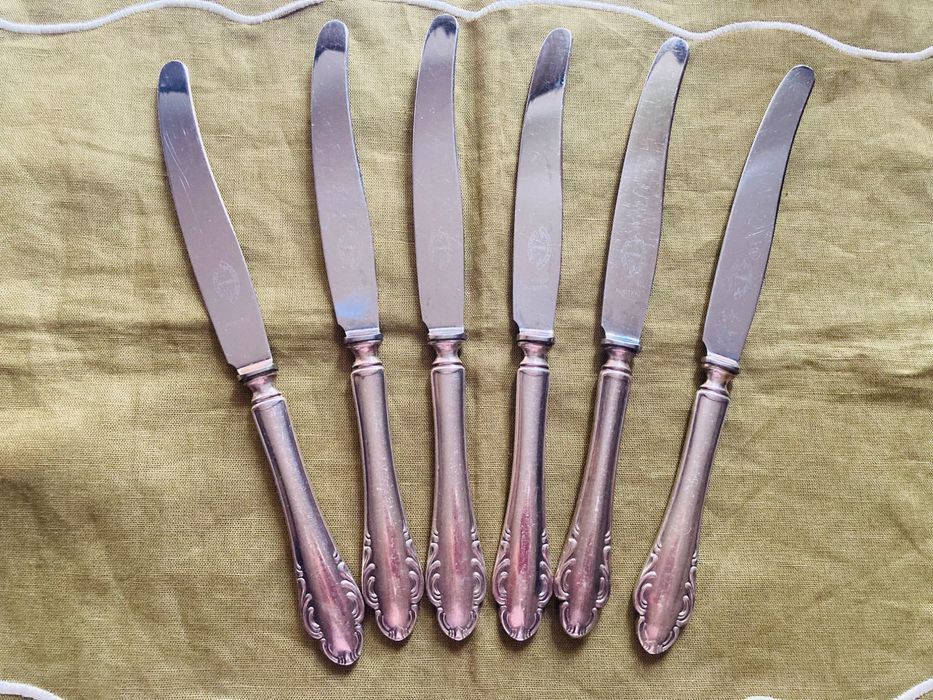 Rostfri - шведски посребрени ножове за основно 22см.
