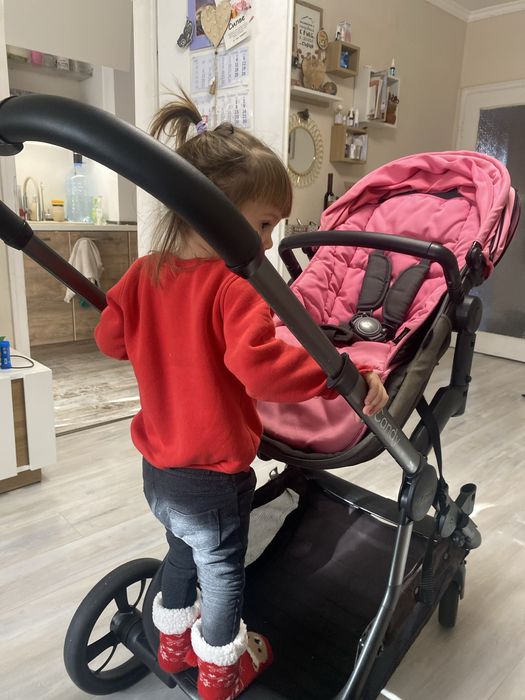 Детска количка за ДВЕ деца Icandy Orange