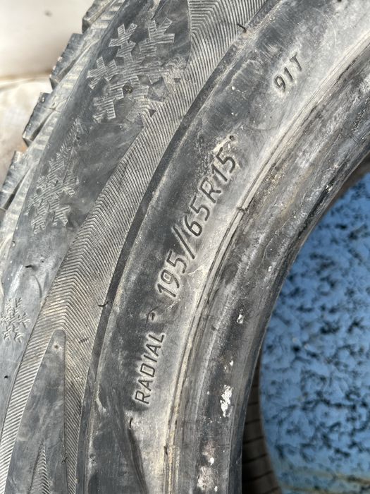 195/65/15 зима 2шт