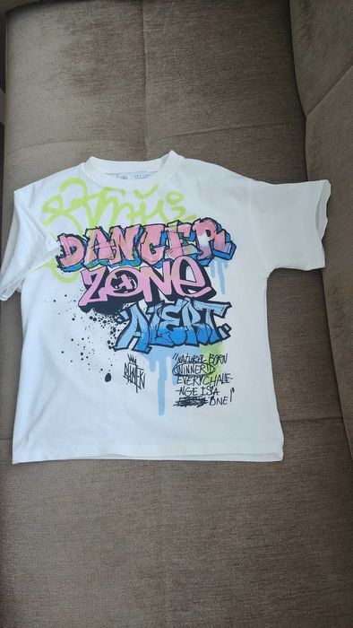 Футболка зара на 6-7лет