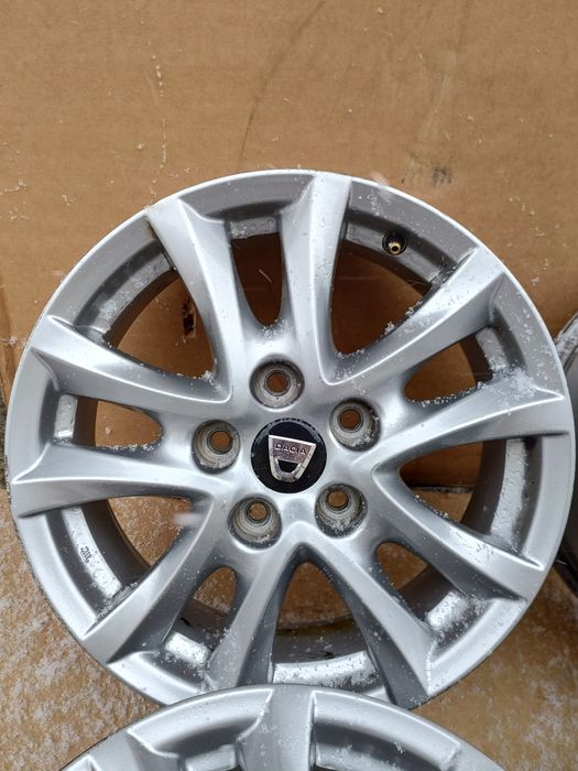 Vând Set Jante Aliaj 5x114,3 R16 Dacia Duster și Set Tabla 5x114,3 R16