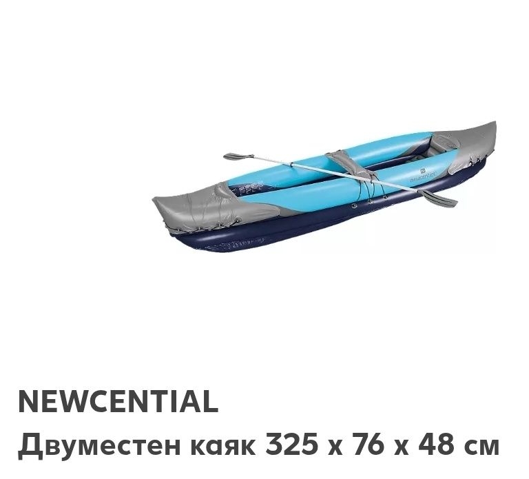 Двуместен каяк NewCential