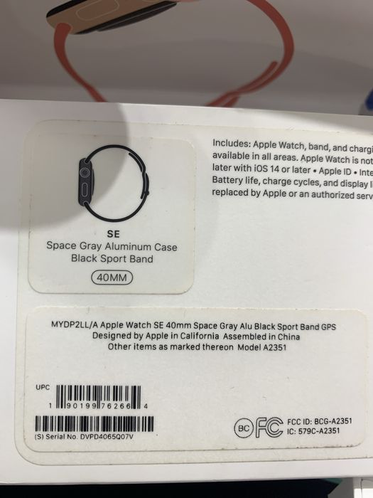 Apple watch Se 2020