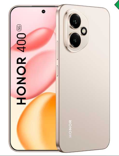 Tel HONOR 400 5G, 256GB, 8GB RAM, Desert Gold SIGILAT Garantie Orange.