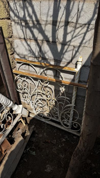 Кованные перила , элементы б/у