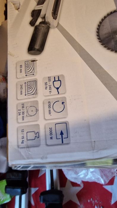 Circular  culisant Scheppach 2000w