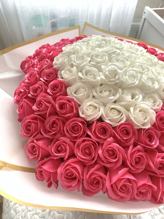 Buchet trandafiri sapun