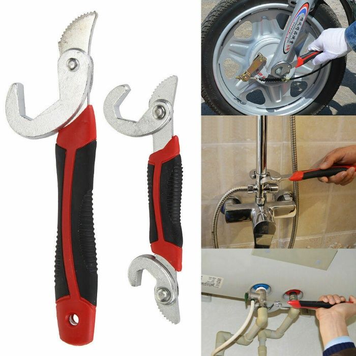 Универсални гаечни / тръбни ключове Snap N Grip - 2 бр