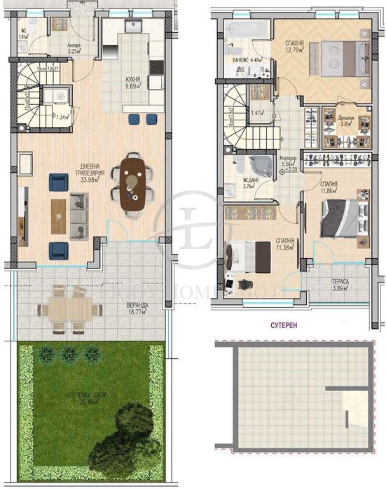 Продава се Къща в Пловдив, Остромила - 220 кв.м за 1114 €/кв.м - Снимка #4