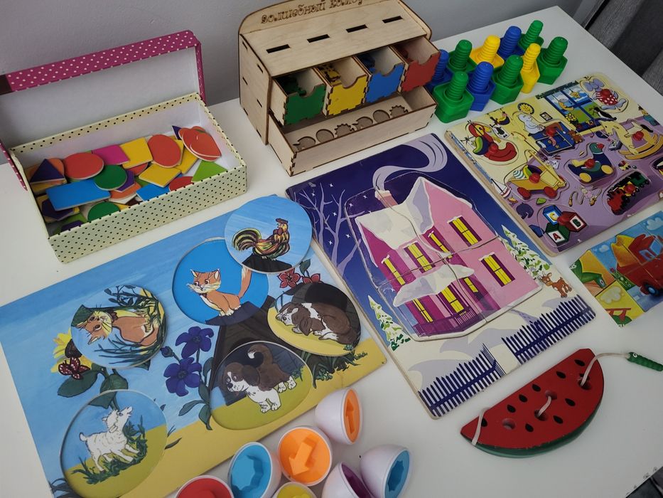 Набор развивашка 10предметов,2+