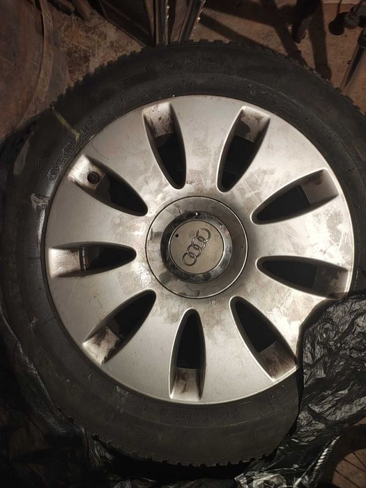Jante audi A6 5x112 16" + anvelope iarna