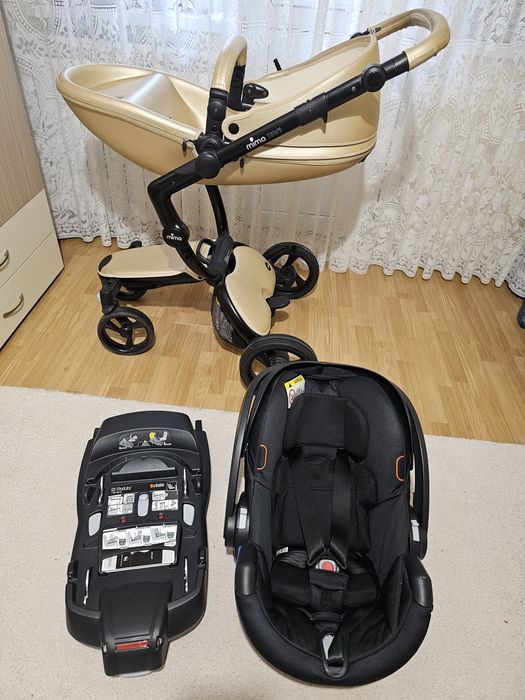 Carut 3 in 1 Mima Xari+scoica si isofix masina