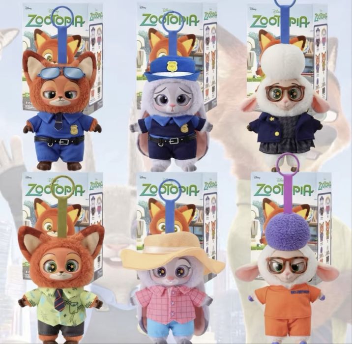 Колекционерски плюшени фигурки Zootopia Плюшена играчка Зоотрополис