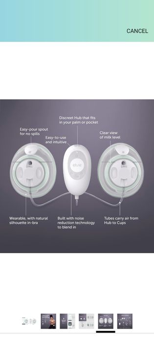 Молокоотсос Elvie Stride hands free (Англия)