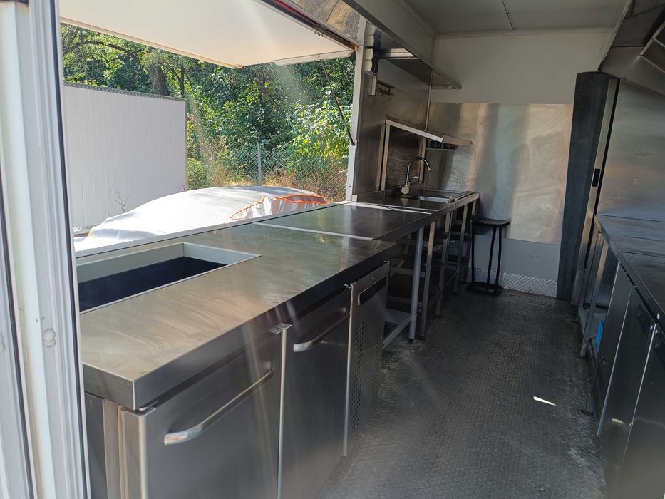 Търговска каравана кемпер -бира скара/Възможна съвместна работа