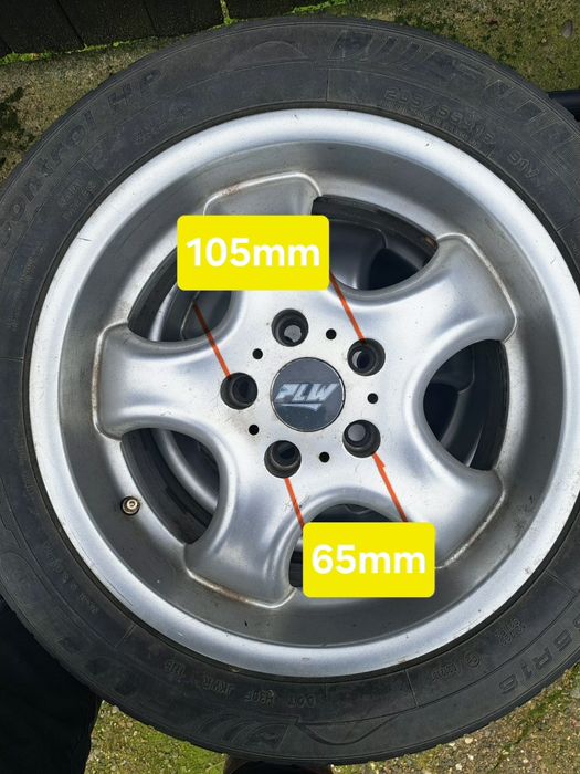 Jante aliaj r16 fără cauciucuri