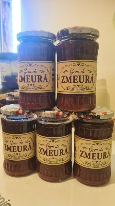 Gem de zmeura fara conservanti
