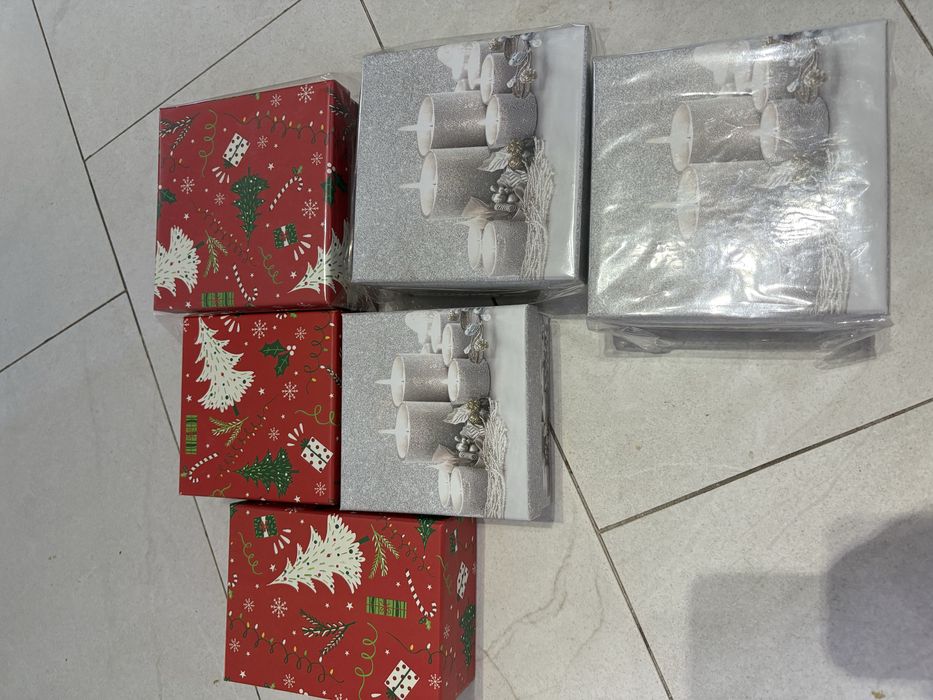 Cutii  carton tematica Craciun