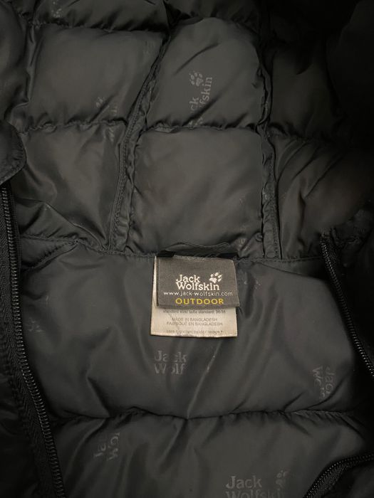 Vand geaca puf natural Jack Wolfskin S